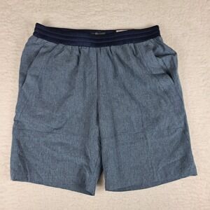 FLX Shorts Mens Small Navy Green Running Training Active‎ Sweat NWT NEW